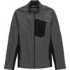 Spyder Bandit Full Zip Fleece Jacket for Men Black Alloy