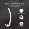 Blue Reef Static Snorkel White