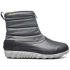Bogs Classic Casual Winter Zip Boots for Women Gray