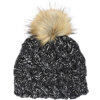 Chaos Greer Pom Beanie for Women Black