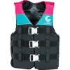 Connelly Junior Retro Nylon Life Vest Black/Pink
