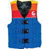 Connelly Junior Retro Nylon Life Vest Blue/Red