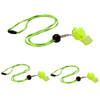 Fox 40 Classic CMG Whistle with Breakaway Lanyard Neon