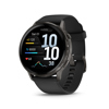 Garmin Venu 4 45mm GPS Smartwatch Slate with Black Silicone Band