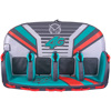HO Sports Towable Tube - Modular Design, Multi-directional Use, Durable Build White/Blue