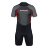 Hyperflex Men's Access 2.5mm Back Zipper Spring Suit, Black Red