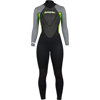 Hyperflex 3/2mm Access Women's Full Suit Black/Green