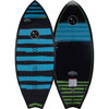 Hyperlite Broadcast Wakesurf Board Black/Blue