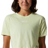 Mountain Hardwear MHW Logo Crop Short Sleeve T-Shirt for Women Electrolyte