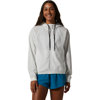 Mountain Hardware Sunshadow Full Zip Sweat Shirt for Women Fogbank