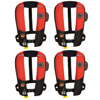 Mustang Survival HIT Inflatable PFD with Sailing Harness Red/Black