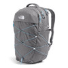 The North Face Borealis Backpack for Women, 2021 Model Zinc Gray Dark Heather/Powder Blue-NPF