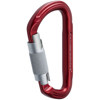 NRS Public Safety Nuq Twist Lock Carabiner Red/Silver