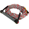O'Brien 1-Section Ski Combo Rope and Handle Silver/Red