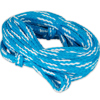 O'Brien Standard Tube Rope, Up to 6 Riders Cyan/White