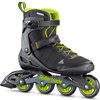 Rollerblade Zetrablade Elite Inline Skates for Men Black/Lime
