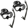 Rapido Active Frameless Mask and Snorkel Combo Black
