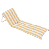 SUNNYLiFE Reclining Beach Chair Mango Bay Golden Mustard Stripe