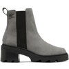 Sorel Joan Now Chelsea Boots for Women Quarry/Black