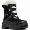 Sorel Tivoli V Resort Waterproof Boots for Women Black/Chalk