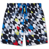 Speedo Printed Redondo Volley 15" Boardshorts for Boys Anthracite