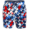 Speedo Print Redondo Edge Volley 17" Boardshorts for Men Red
