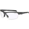 Tifosi Intense Single Lens Sunglasses Matte Gunmetal/Clear Lenses