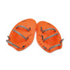 Zoggs Matrix Swim Hand Paddles Orange/Gray