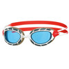 Zoggs Predator Adjustable Swim Goggles White/Red
