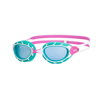 Zoggs Predator Junior Swim Goggles Pink/Turquoise