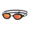 Zoggs Predator Titanium Swim Goggles Gray/Black/Orange