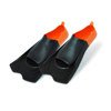 Zoggs Eco Short Blade Fins Black/Orange