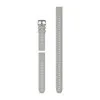 Garmin QuickFit 20 Silicone Watch Band Fog Gray