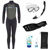 Aqua Blue Blue Reef Aqua Blue Girl's Full Wetsuit ...: Picture 1 thumbnail