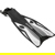 Phantom Aquatics Rapido Flipper Open Heel Fins: Picture 3 thumbnail