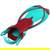 Phantom Aquatics Rapido Sea Breeze Marine Junior Mask, Fi...: Picture 11 thumbnail