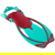 Phantom Aquatics Rapido Sea Breeze Marine Junior Mask, Fi...: Picture 10 thumbnail