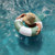 SunnyLife Mini Tube Pool Ring Olive Stri...: Picture 5 thumbnail
