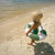 SunnyLife Mini Tube Pool Ring Olive Stri...: Picture 6 thumbnail