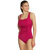 Speedo Solid Shirred Tank One piece Swim...: Picture 2 thumbnail