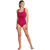 Speedo Solid Shirred Tank One piece Swim...: Picture 3 thumbnail