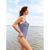 Speedo Texture Stripe Bandeau One Piece ...: Picture 1 thumbnail