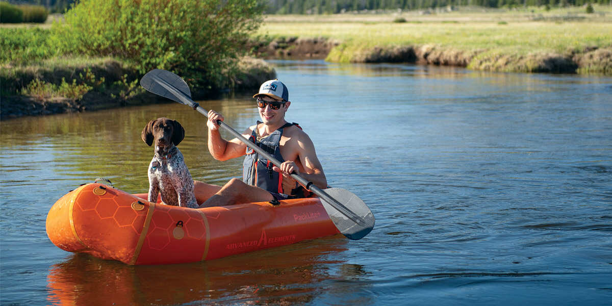 Advanced Elements Packlite+ Packraft One Person Inflatable Kayak