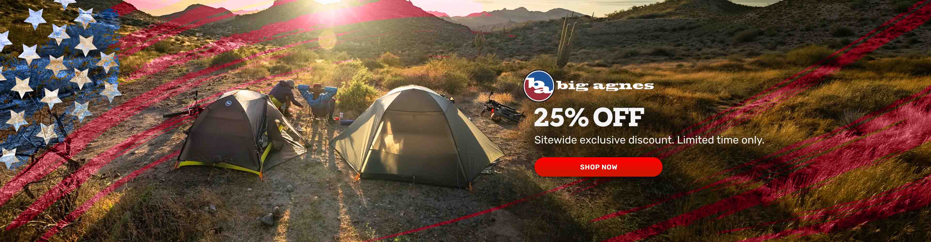 Big Agnes July 4th Sale