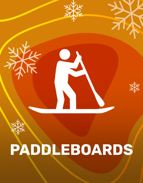 Shop Into The Unknown Travel Holiday Gift Guide - Shop All Paddleboards