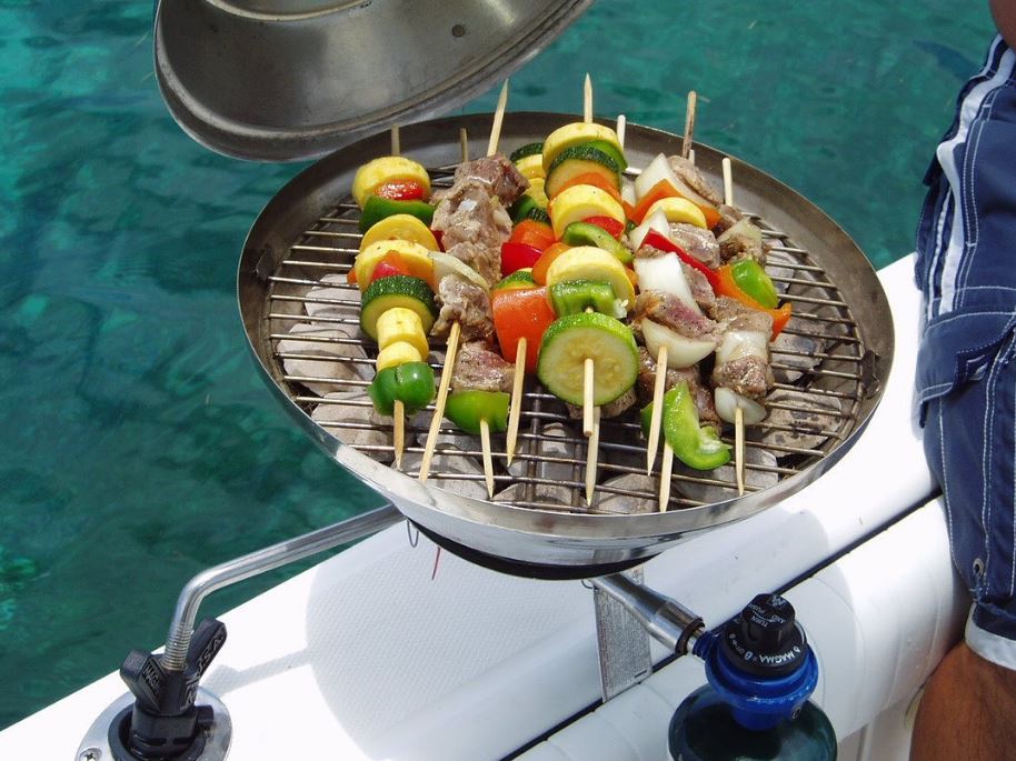 Magma Party Size Marine Kettle Gas Grill