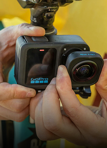 gopro camera lens change