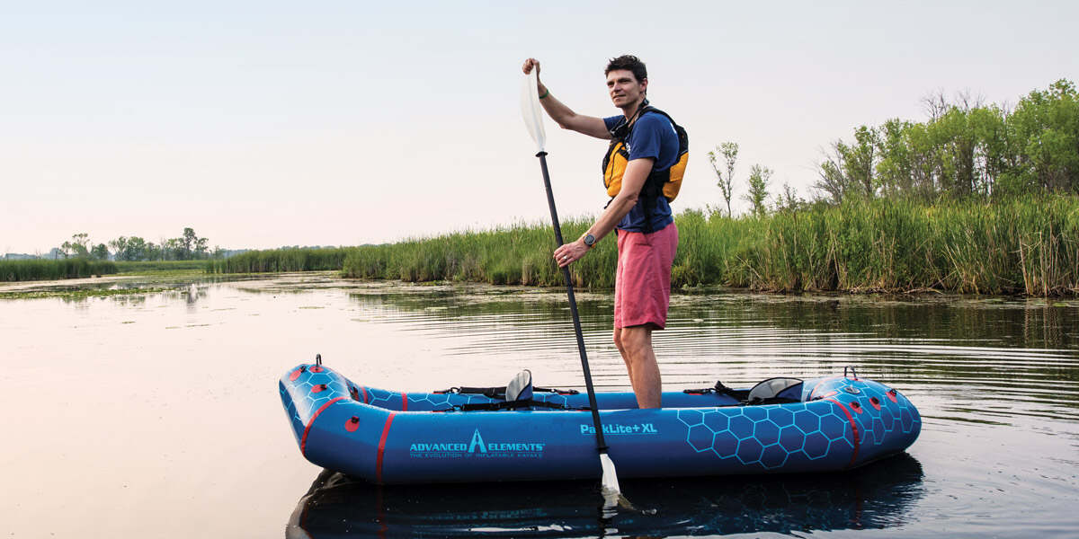 Packlite+ Packraft Two Person Inflatable Kayak