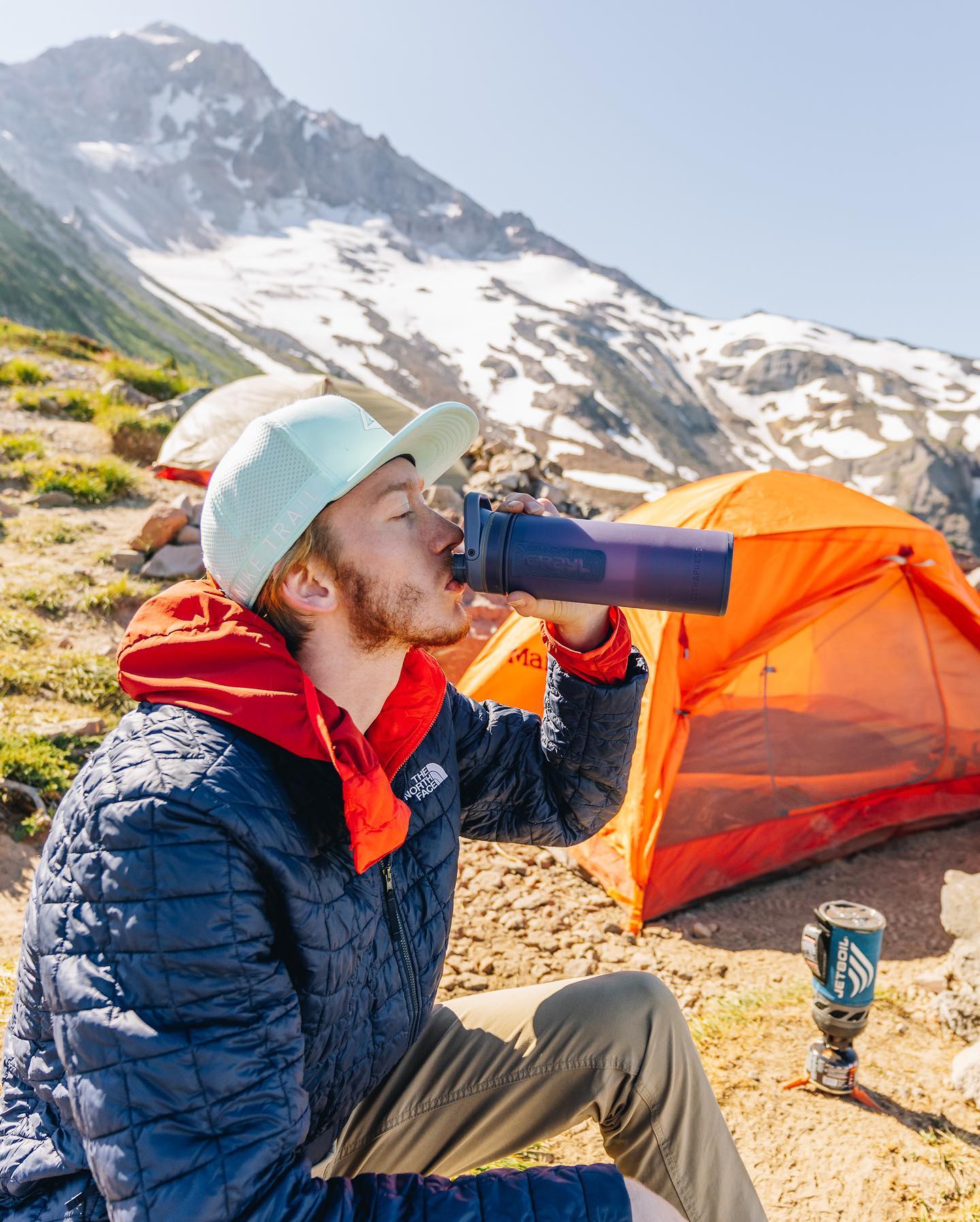 Grayl UltraPress Water Purifier Bottle 500, Nature Edition