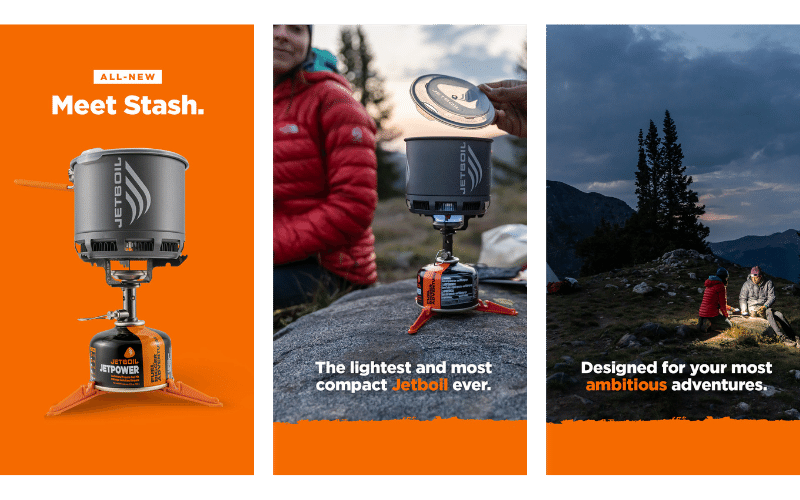 Meet Stash - the lightest and most compact Jetboil ever.
